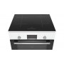 Bosch | Cooker | HLN39A020 | Hob type Induction | Oven type Electric | White | Width 60 cm | Grilling | LED | Depth 60 cm | 66 L - 4